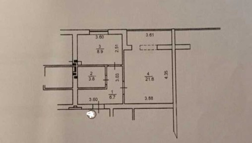 Однокімнатна квартира з ремонтом в Бучі! індивідуадьне газове опалення! Вигідна ціна! Без комісії!
