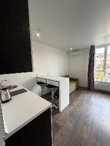 Оренда квартири-студії 21 м2 в ЖК Комфорт Таун, просп. Соборності, 17