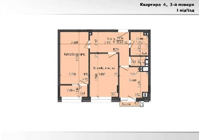 2-кімнатна квартира 58м² | 3 поверх | Новобудова| Проспект