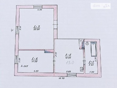 Продаж частини будинку на провулок Незалежності 20Б, 4 кімнати • ID 34482891