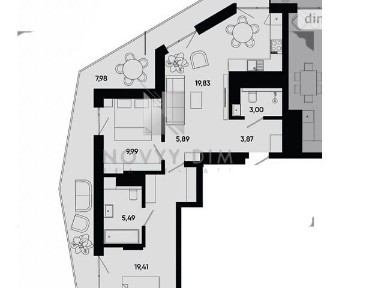 Продаж 2к квартири 75.4 кв. м на вул. Малоголосківська 12 • ID 34996690
