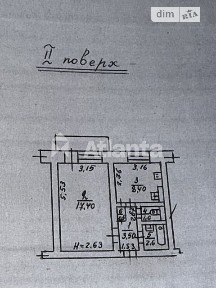 Продаж 1к квартири 34.2 кв. м на просп. Князя Ярослава Мудрого • ID 34993337