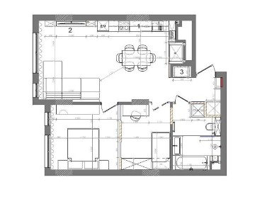 Продаж 2к квартири 65 кв. м на вул. Стрийська 45Д • ID 34992211