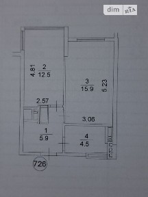 Продаж 1к квартири 39.4 кв. м на вул. Машинобудівників 16 • ID 34997305