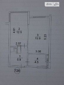 Продаж 1к квартири 39 кв. м на вул. Машинобудівників 16 • ID 34997305