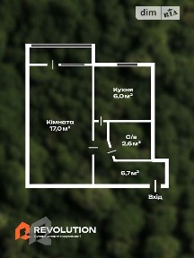 Продаж 1к квартири 33.2 кв. м на просп. Валерія Лобановського 35 • ID 34998053
