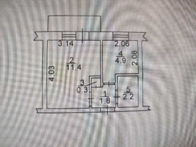 Продаж 1-кімнатної квартири 21.5 м², Ялтинська вул., 9А