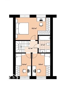 Продаж 2 поверхового таунхауса 90 кв. м, 4 кімнати, на вул. Василя Стуса • ID 35005763