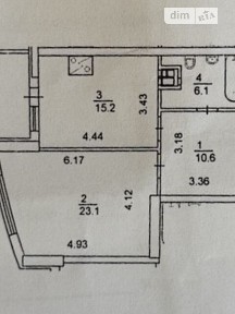Продаж 1к квартири 57.5 кв. м на вул. Миколи Ушакова 1Б • ID 35007118
