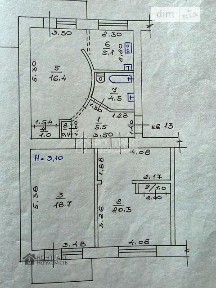 Продаж 3к квартири 75.3 кв. м на в'їзд Німецький • ID 35012528