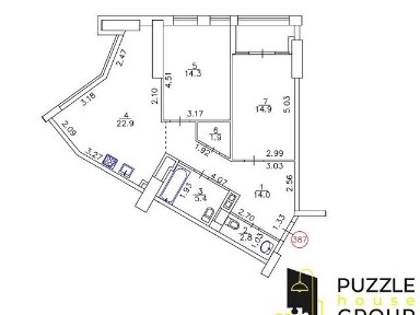 Продаж 2к квартири 79 кв. м на просп. Берестейський 11 корпус 3 • ID 35011994
