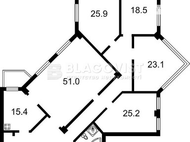 Продаж 4к квартири 206 кв. м на вул. Лєскова 1А • ID 35013355