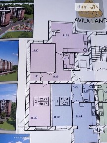 Продаж 2к квартири 69.17 кв. м на вул. Мазура Миколи, кв. 96 • ID 35012985