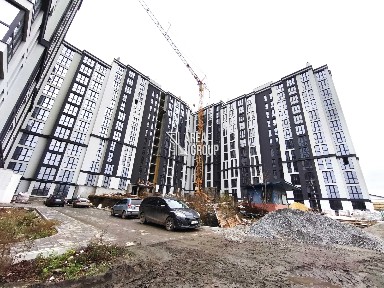 Ергономічна 1-кімнатна квартира в ЖК Джем Сіті