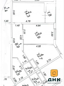 Продаж 2к квартири 59.2 кв. м на вул. Краснова 1А • ID 35016091