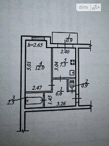 Продаж 1к квартири 30.2 кв. м на вул. Магдебурзького права 1 • ID 35018077