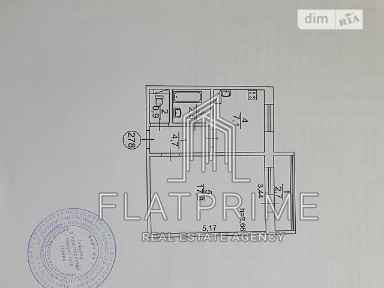 Продаж 1к квартири 35.7 кв. м на вул. Героїв Дніпра 32А • ID 35016417