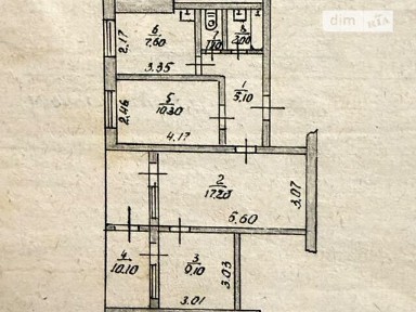 Продаж 3к квартири 57.5 кв. м на вул. Медиків 6А • ID 35018090