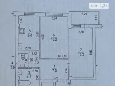 Продаж 2к квартири 62.8 кв. м на вул. Європейська 146Е корпус 3 • ID 35019030