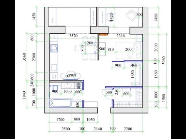 ОТ СОБСТВЕННИКА | ЕВРОДВУШКА 50 м² в новом сданоом ЖК | 3 этаж | ремонт уже начат| дизайн-проект В ПОДАРОК