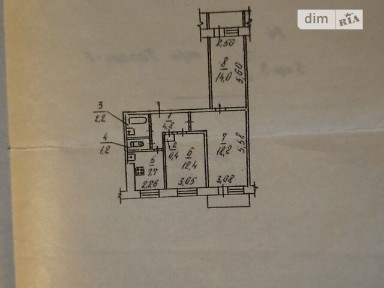 Продаж 3к квартири 64 кв. м на мас. Тополя-2 • ID 35023743