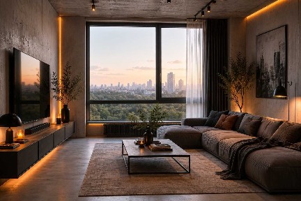 2-кімнатна квартира в Києві - 60 м², Лівий берег