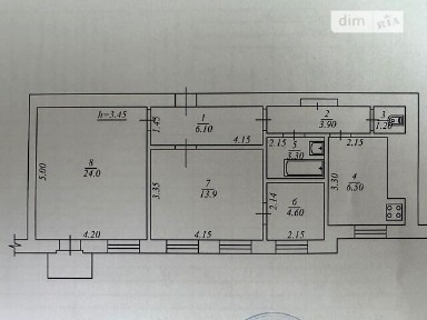 Продаж 2к квартири 65 кв. м на вул. Богдана Хмельницького 9Б • ID 35025436