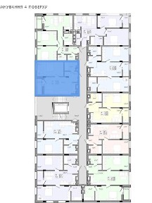 Продаж 1к квартири 45.03 кв. м на вул. Спортивна 11 • ID 35024937