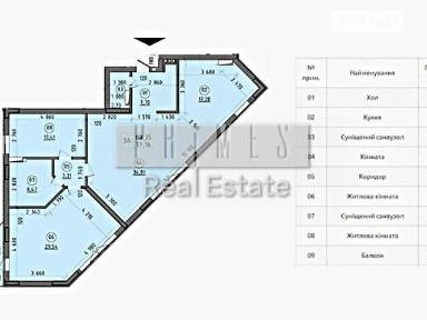 Продаж 3к квартири 118 кв. м на вул. Шолуденка 17К • ID 35024755