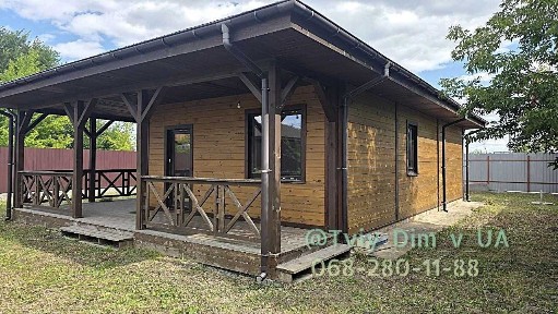 Новий одноповерховий котедж 120 м² | Екобудинок | Меблі та техніка | 6 соток | Мальовниче село Зелений Бір