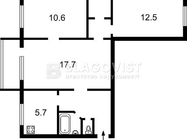 Продаж 3к квартири 57 кв. м на вул. Дашавська 27 • ID 35031944