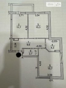 Продаж 2к квартири 61 кв. м на вул. Метрологічна 1/2 • ID 35031047