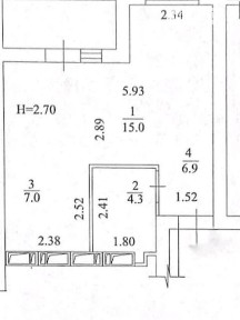 Продаж 1к квартири 35 кв. м на вул. Академіка Барабашова 10Б • ID 35030709