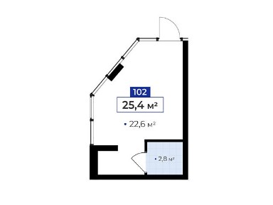 Продаж спеціального приміщення на вул. Галицька, площа 25.4 кв. м • ID 33596986