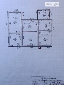 Продаж 1 поверхового будинку з ділянкою на 8 соток, 58.7 кв. м, 3 кімнати, на вул. Авдіївська • ID 34894968