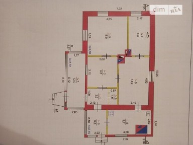 Продаж 1 поверхового будинку з верандою і ділянкою на 18 соток, 80.5 кв. м, 4 кімнати, на вулиця Українська • ID 34886342