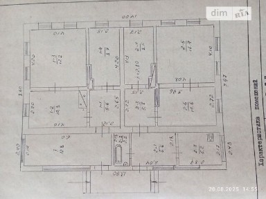 Продаж 1 поверхового будинку з ділянкою на 10 соток, 120 кв. м, 8 кімнат, на вул. Петра Калнишевського • ID 34743154
