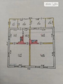 Продаж 1 поверхового будинку з ділянкою на 7.5 сотки, 70 кв. м, 4 кімнати, на провулок Залізничний • ID 34732362