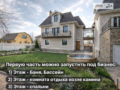 Продаж 3 поверхового будинку бесідка і ділянкою на 24 сотки, 1500 кв. м, 15 кімнат, на Садівниче товариство 