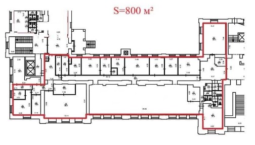 Здам в оренду офіс 800м в центрі Києва! Без комісії!