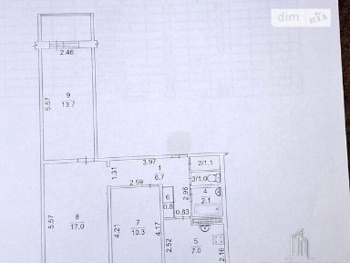 Продаж 3к квартири 61 кв. м на просп. Леся Курбаса 4 • ID 35035464
