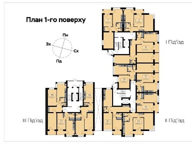 Продаж 2к квартири 74.95 кв. м на вул. Боголюбська 132 • ID 35032482