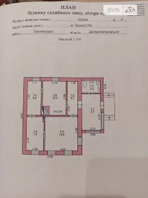 Продаж 1 поверхового будинку з верандою і ділянкою на 3 сотки, 60 кв. м, 4 кімнати, на вул. Нізамі • ID 35034663