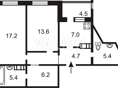 Продаж 2к квартири 65.3 кв. м на вул. Самійла Кішки 5Б • ID 35038377