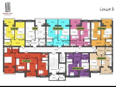 Продаж 1к квартири 44.6 кв. м на вул. Домбровського 3В корпус 3 • ID 35020962
