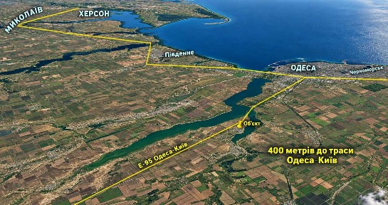 Комплекс під логістичний хаб біля Одеси | 19 га | 26 762 м² | 1,2 МВт. Реконцепція