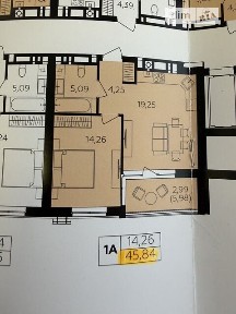 Продаж 1к квартири 46 кв. м на шосе Немирівське 94Н • ID 35046214