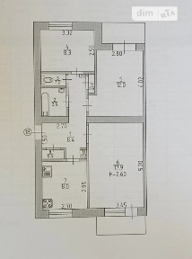 Продаж 3к квартири 60.2 кв. м • ID 35041286