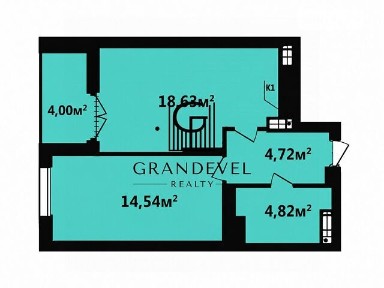 Продаж 1к квартири 45 кв. м на вул. Яблунева 3А • ID 35047215