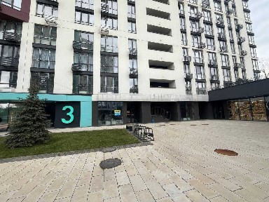 Оренда ФАСАДУ 75 м² у новобудові. Вул. В. Некрасова, 10 | ЖК Діброва Парк